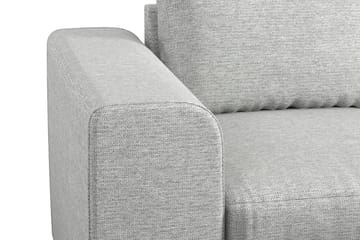 Link 3-sits Vändbar L-formad Divansoffa i Tyg - Ljusgrå - Möbler - Soffa - Divansoffa & schäslongsoffa - 3 sits soffa med divan