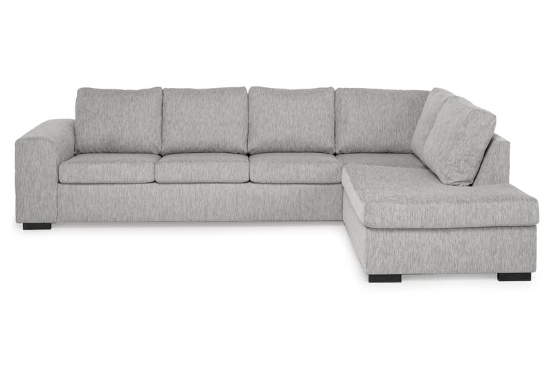 Link 4-sits Högervänd L-formad Large Schäslongsoffa i Tyg - Ljusgrå - Möbler - Soffa - Divansoffa & schäslongsoffa - 4 sits soffa med divan