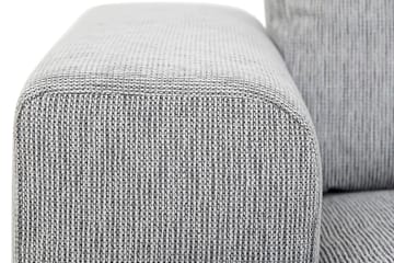 Link 4-sits Högervänd L-formad Large Schäslongsoffa i Tyg - Ljusgrå - Möbler - Soffa - Divansoffa & schäslongsoffa - 4 sits soffa med divan