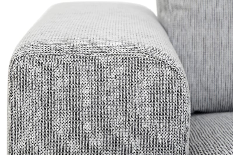 Link 4-sits Högervänd L-formad Large Schäslongsoffa i Tyg - Ljusgrå - Möbler - Soffa - Divansoffa & schäslongsoffa - 4 sits soffa med divan