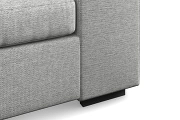 Link 4-sits U-formad Soffa med dubbeldivan i Tyg - Ljusgrå - Möbler - Soffa - Divansoffa & schäslongsoffa - 4 sits soffa med divan