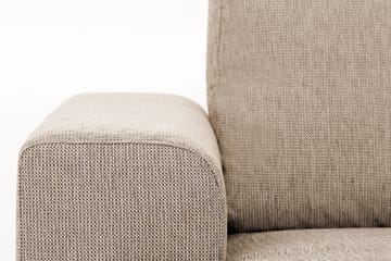 Link 4-sits Vänstervänd L-formad Large Schäslongsoffa i Tyg - Beige - Möbler - Soffa - Divansoffa & schäslongsoffa - 4 sits soffa med divan