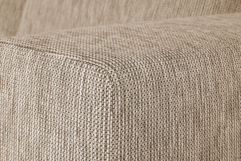 Link 4-sits Vänstervänd L-formad Large Schäslongsoffa i Tyg - Beige - Möbler - Soffa - Divansoffa & schäslongsoffa - 4 sits soffa med divan