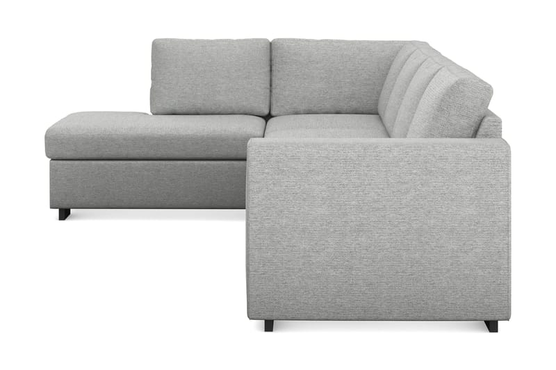 Link 4-sits Vänstervänd L-formad Large Schäslongsoffa i Tyg - Ljusgrå - Möbler - Soffa - Divansoffa & schäslongsoffa - 4 sits soffa med divan