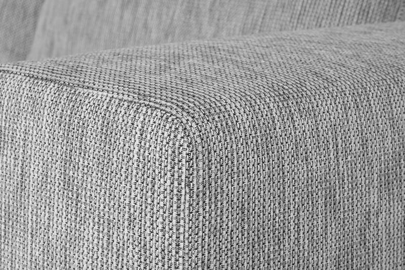 Link 4-sits Vänstervänd L-formad Schäslongsoffa i Tyg - Ljusgrå - Möbler - Soffa - Divansoffa & schäslongsoffa - 4 sits soffa med divan