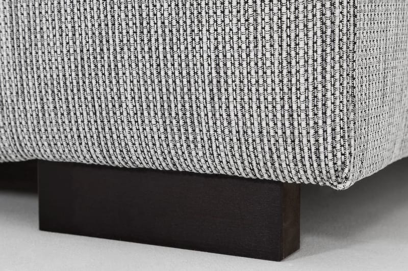 Link 4-sits Vänstervänd L-formad Schäslongsoffa i Tyg - Ljusgrå - Möbler - Soffa - Divansoffa & schäslongsoffa - 4 sits soffa med divan