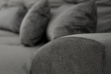 Longa Hörnsoffa med Divan Vänster - Svart - Möbler - Soffa - Divansoffa & schäslongsoffa