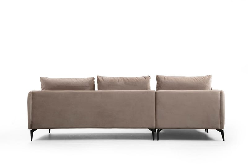 Luces Vänster L-formad Divansoffa med Schäslong 289 cm i Tyg - Beige - Möbler - Soffa - Divansoffa & schäslongsoffa