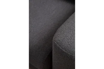 Makhan 3-sits Högervänd L-formad Divansoffa med Schäslong i Bouclé - Antracit - Möbler - Soffa - Divansoffa & schäslongsoffa - 3 sits soffa med divan