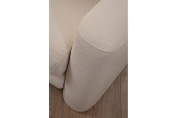 Makhan Soffa m. Divan 3-sits - Ljusbeige - Möbler - Soffa - Divansoffa & schäslongsoffa - 3 sits soffa med divan