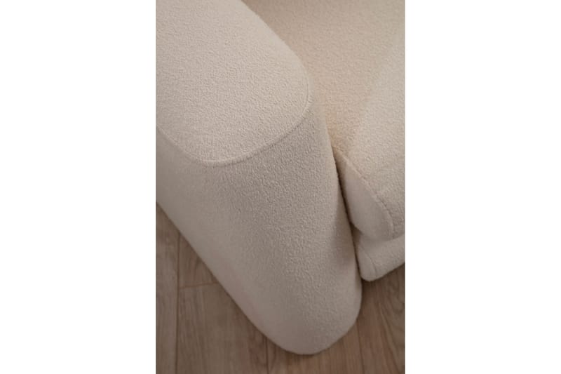 Makhan Soffa m. Divan 3-sits - Ljusbeige - Möbler - Soffa - Divansoffa & schäslongsoffa - 3 sits soffa med divan