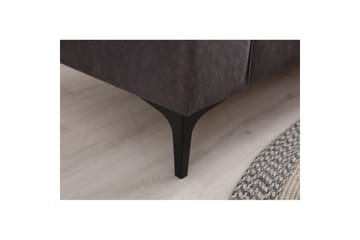 Malpani Soffa med Divan 3-sits - Antracit - Möbler - Soffa - Divansoffa & schäslongsoffa - 3 sits soffa med divan