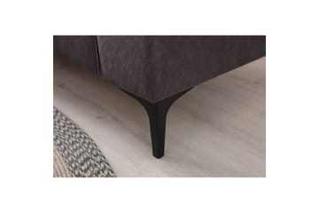 Malpani Soffa med Divan 3-sits - Antracit - Möbler - Soffa - Divansoffa & schäslongsoffa - 3 sits soffa med divan