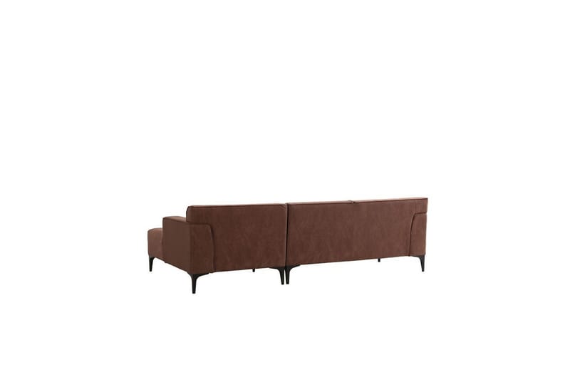 Malpani Soffa med Divan 3-sits - Cognac - Möbler - Soffa - Divansoffa & schäslongsoffa - 4 sits soffa med divan