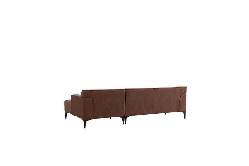 Malpani Soffa med Divan 3-sits - Cognac - Möbler - Soffa - Divansoffa & schäslongsoffa - 4 sits soffa med divan