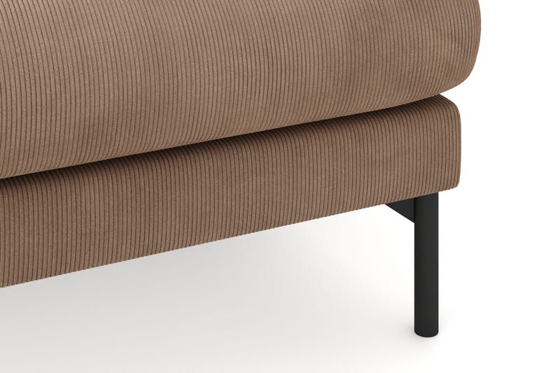 Menard 3-sits Högervänd L-formad Divansoffa i Manchester - Brun - Möbler - Soffa - Divansoffa & schäslongsoffa - 4 sits soffa med divan