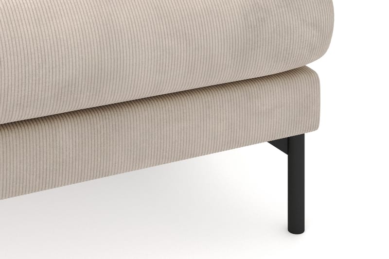 Menard 3-sits Högervänd L-formad Divansoffa i Manchester - Greige - Möbler - Soffa - Divansoffa & schäslongsoffa - 4 sits soffa med divan