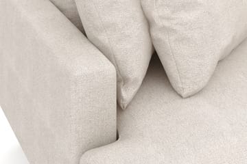 Menard 3-sits Högervänd L-formad Divansoffa i Tyg - Beige - Möbler - Soffa - Divansoffa & schäslongsoffa - 4 sits soffa med divan