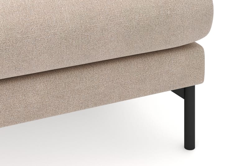 Menard 3-sits Högervänd L-formad Divansoffa i Tyg - Beige - Möbler - Soffa - Divansoffa & schäslongsoffa - 4 sits soffa med divan