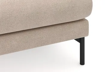 Menard 3-sits Högervänd L-formad Divansoffa i Tyg - Beige - Möbler - Soffa - Divansoffa & schäslongsoffa - 4 sits soffa med divan