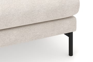 Menard 3-sits Högervänd L-formad Divansoffa i Tyg - Beige - Möbler - Soffa - Divansoffa & schäslongsoffa - 4 sits soffa med divan