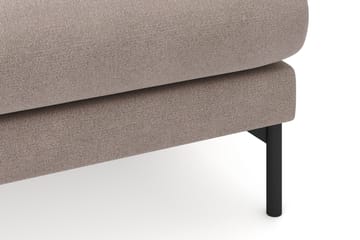 Menard 3-sits Högervänd L-formad Divansoffa i Tyg - Brun - Möbler - Soffa - Divansoffa & schäslongsoffa - 3 sits soffa med divan