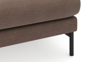 Menard 3-sits Högervänd L-formad Divansoffa i Tyg - Brun - Möbler - Soffa - Divansoffa & schäslongsoffa - 3 sits soffa med divan