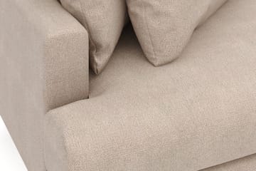 Menard 4-sits Högervänd L-formad Divansoffa i Tyg - Beige - Möbler - Soffa - Divansoffa & schäslongsoffa - 4 sits soffa med divan