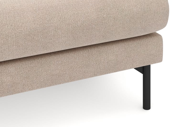 Menard 4-sits Högervänd L-formad Divansoffa i Tyg - Beige - Möbler - Soffa - Divansoffa & schäslongsoffa - 4 sits soffa med divan