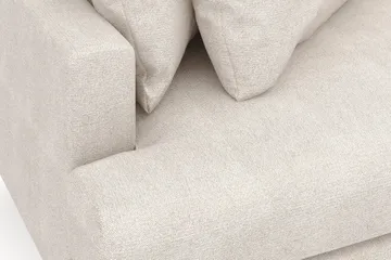 Menard 4-sits Högervänd L-formad Divansoffa i Tyg - Beige - Möbler - Soffa - Divansoffa & schäslongsoffa - 4 sits soffa med divan