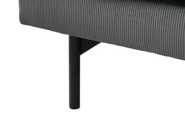 Menard 4-sits Högervänd L-formad Djup Schäslongsoffa i Manchester - Grå - Möbler - Soffa - Divansoffa & schäslongsoffa - 4 sits soffa med divan