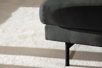 Menard 4-sits Högervänd L-formad Djup Schäslongsoffa i Manchester - Grå - Möbler - Soffa - Divansoffa & schäslongsoffa - 4 sits soffa med divan