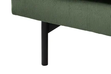 Menard 4-sits Högervänd L-formad Djup Schäslongsoffa i Manchester - Grön - Möbler - Soffa - Divansoffa & schäslongsoffa - 4 sits soffa med divan