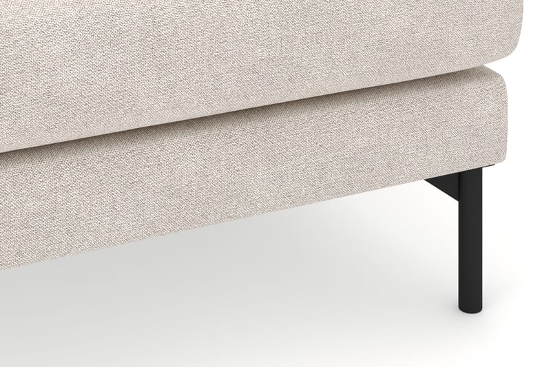 Menard 4-sits Högervänd L-formad Djup Schäslongsoffa i Tyg - Beige - Möbler - Soffa - Divansoffa & schäslongsoffa - 4 sits soffa med divan