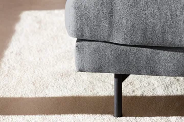 Menard 4-sits Högervänd L-formad Djup Schäslongsoffa i Tyg - Grå - Möbler - Soffa - Divansoffa & schäslongsoffa - 4 sits soffa med divan