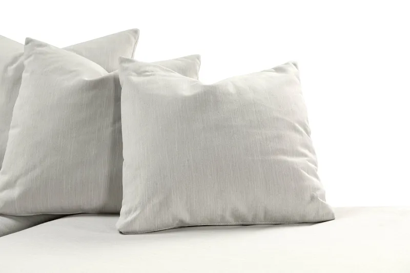 Menard 4-sits Högervänd L-formad Schäslongsoffa i Tyg - Ljusgrå - Möbler - Soffa - Divansoffa & schäslongsoffa - 4 sits soffa med divan