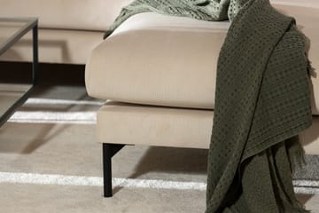 Menard 4-sits Högervänd L-formad Schäslongsoffa i Manchester - Beige - Möbler - Soffa - Divansoffa & schäslongsoffa - 4 sits soffa med divan