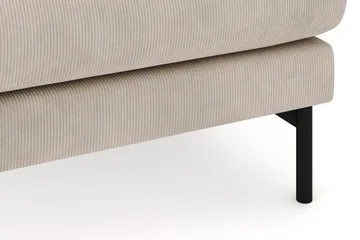 Menard 4-sits Högervänd Stor U-formad Djup Soffa med Divan och Schäslong i Manchester - Greige - Möbler - Soffa - Divansoffa & schäslongsoffa - 4 sits soffa med divan