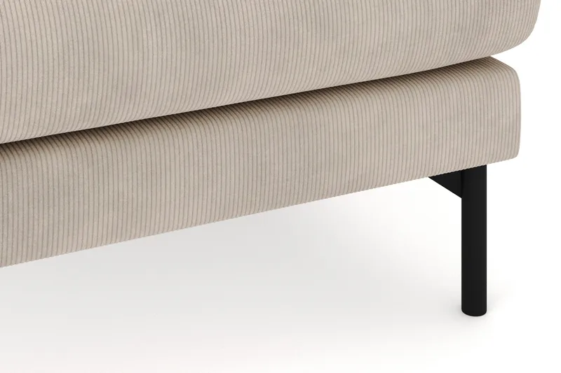 Menard 4-sits Högervänd Stor U-formad Djup Soffa med Divan och Schäslong i Manchester - Greige - Möbler - Soffa - Divansoffa & schäslongsoffa - 4 sits soffa med divan