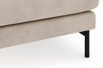 Menard 4-sits Högervänd Stor U-formad Djup Soffa med Divan och Schäslong i Manchester - Greige - Möbler - Soffa - Divansoffa & schäslongsoffa - 4 sits soffa med divan