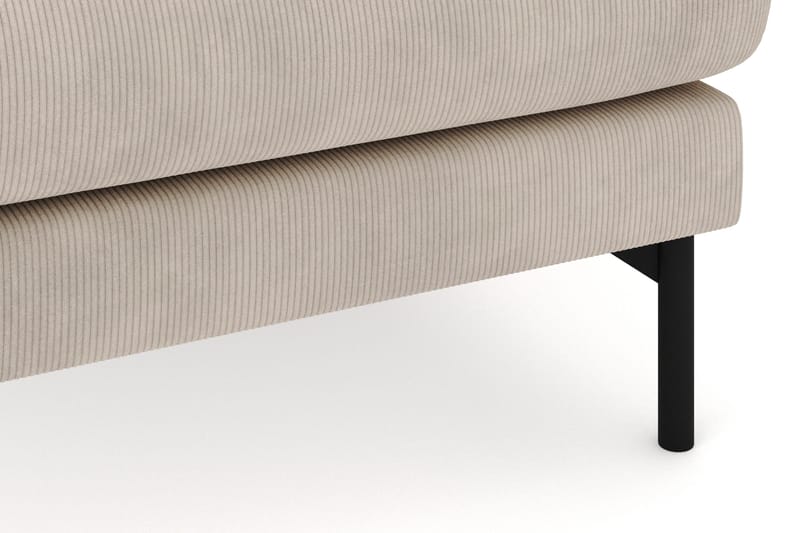 Menard 4-sits Högervänd Stor U-formad Djup Soffa med Divan och Schäslong i Manchester - Greige - Möbler - Soffa - Divansoffa & schäslongsoffa - 4 sits soffa med divan