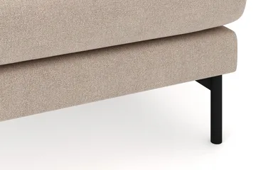 Menard 4-sits Högervänd Stor U-formad Djup Soffa med Divan och Schäslong i Tyg - Beige - Möbler - Soffa - Divansoffa & schäslongsoffa - 4 sits soffa med divan