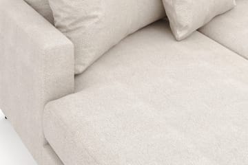 Menard 4-sits Högervänd Stor U-formad Djup Soffa med Divan och Schäslong i Tyg - Beige - Möbler - Soffa - Divansoffa & schäslongsoffa - 4 sits soffa med divan