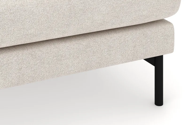 Menard 4-sits Högervänd U-formad Soffa med Divan och Schäslong i Tyg - Beige - Möbler - Soffa - Divansoffa & schäslongsoffa - 4 sits soffa med divan