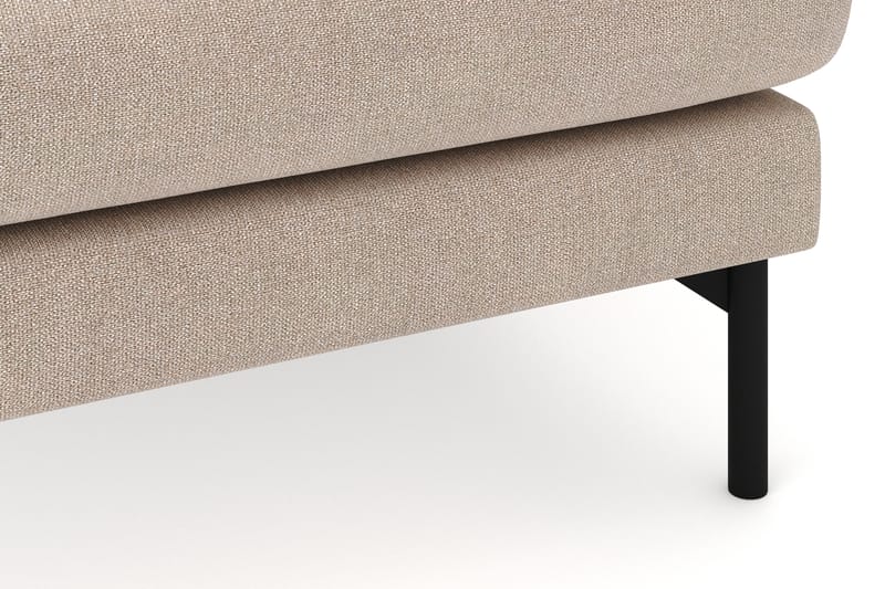 Menard 4-sits Högervänd U-formad Soffa med Divan och Schäslong i Tyg - Beige - Möbler - Soffa - Divansoffa & schäslongsoffa - 4 sits soffa med divan