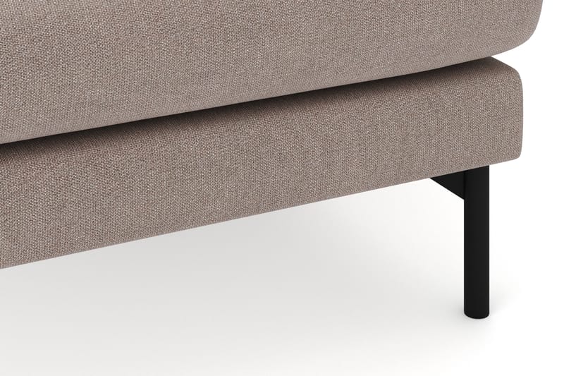 Menard 4-sits Högervänd U-formad Soffa med Divan och Schäslong i Tyg - Brun - Möbler - Soffa - Divansoffa & schäslongsoffa - 4 sits soffa med divan