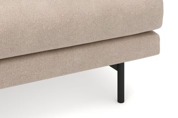 Menard 4-sits Vänstervänd L-formad Divansoffa i Tyg - Beige - Möbler - Soffa - Divansoffa & schäslongsoffa - 4 sits soffa med divan