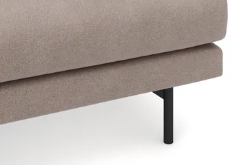 Menard 4-sits Vänstervänd L-formad Divansoffa i Tyg - Brun - Möbler - Soffa - Divansoffa & schäslongsoffa - 4 sits soffa med divan