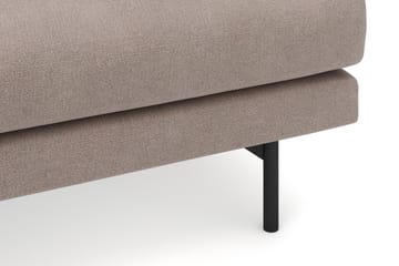 Menard 4-sits Vänstervänd L-formad Divansoffa i Tyg - Brun - Möbler - Soffa - Divansoffa & schäslongsoffa - 4 sits soffa med divan