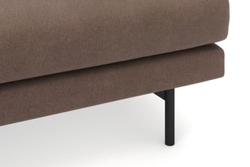 Menard 4-sits Vänstervänd L-formad Divansoffa i Tyg - Brun - Möbler - Soffa - Divansoffa & schäslongsoffa - 4 sits soffa med divan